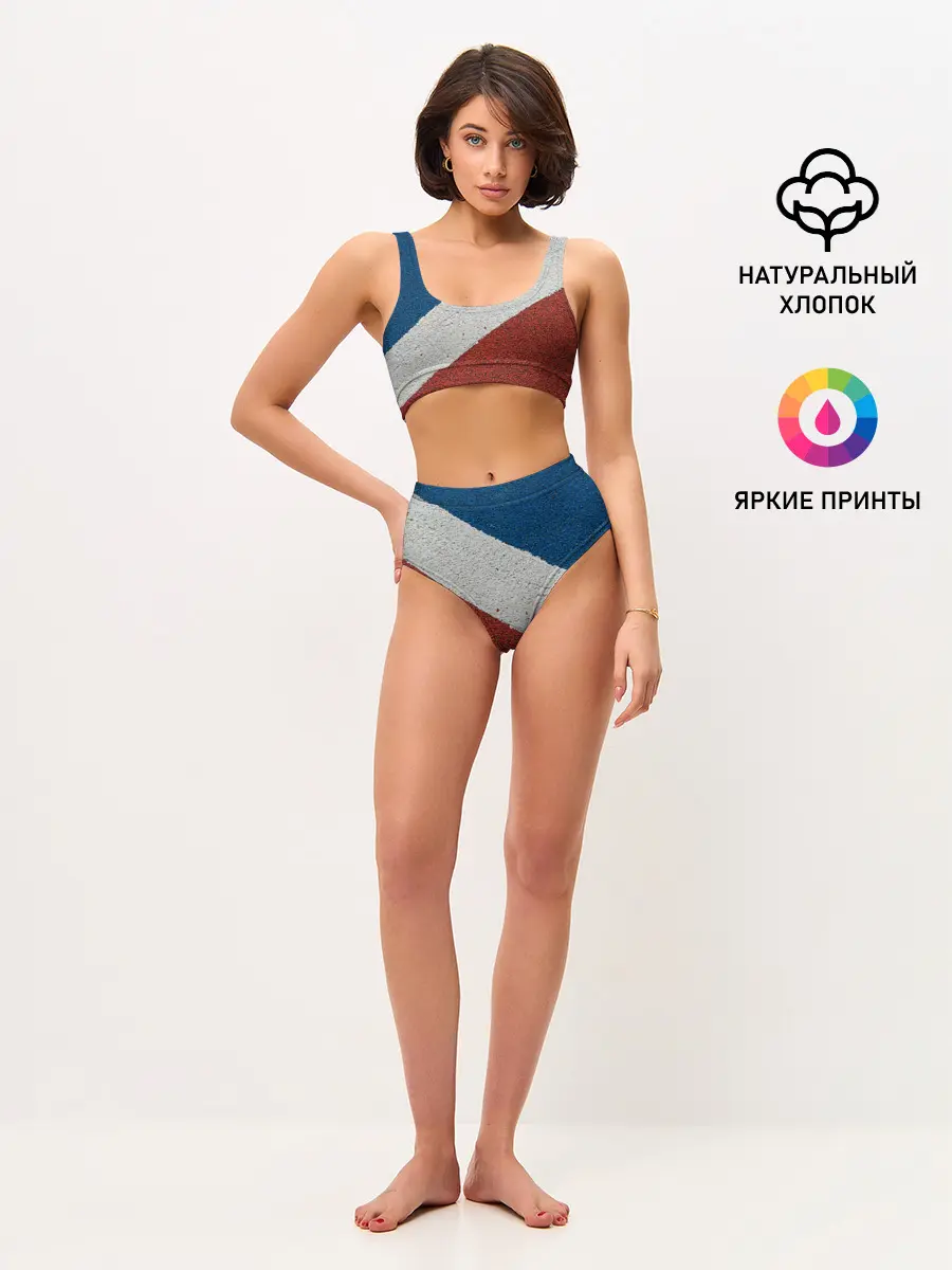 Женские топ и трусы / ТЕННИС