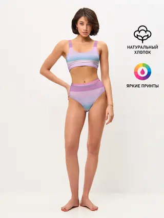 Женские топ и трусы / Спокойные цвета | Calm colors