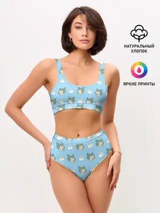 Женские топ и трусы / Legosi pattern