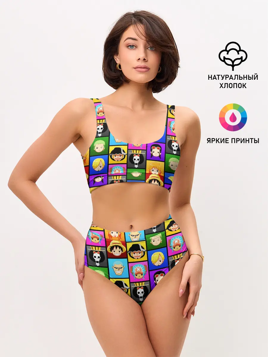 Женские топ и трусы / ONE PIECE / ВАН ПИС / ГЕРОИ