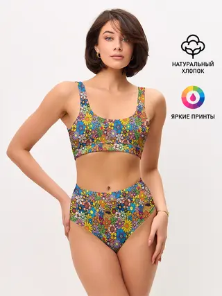 Женские топ и трусы / Букет