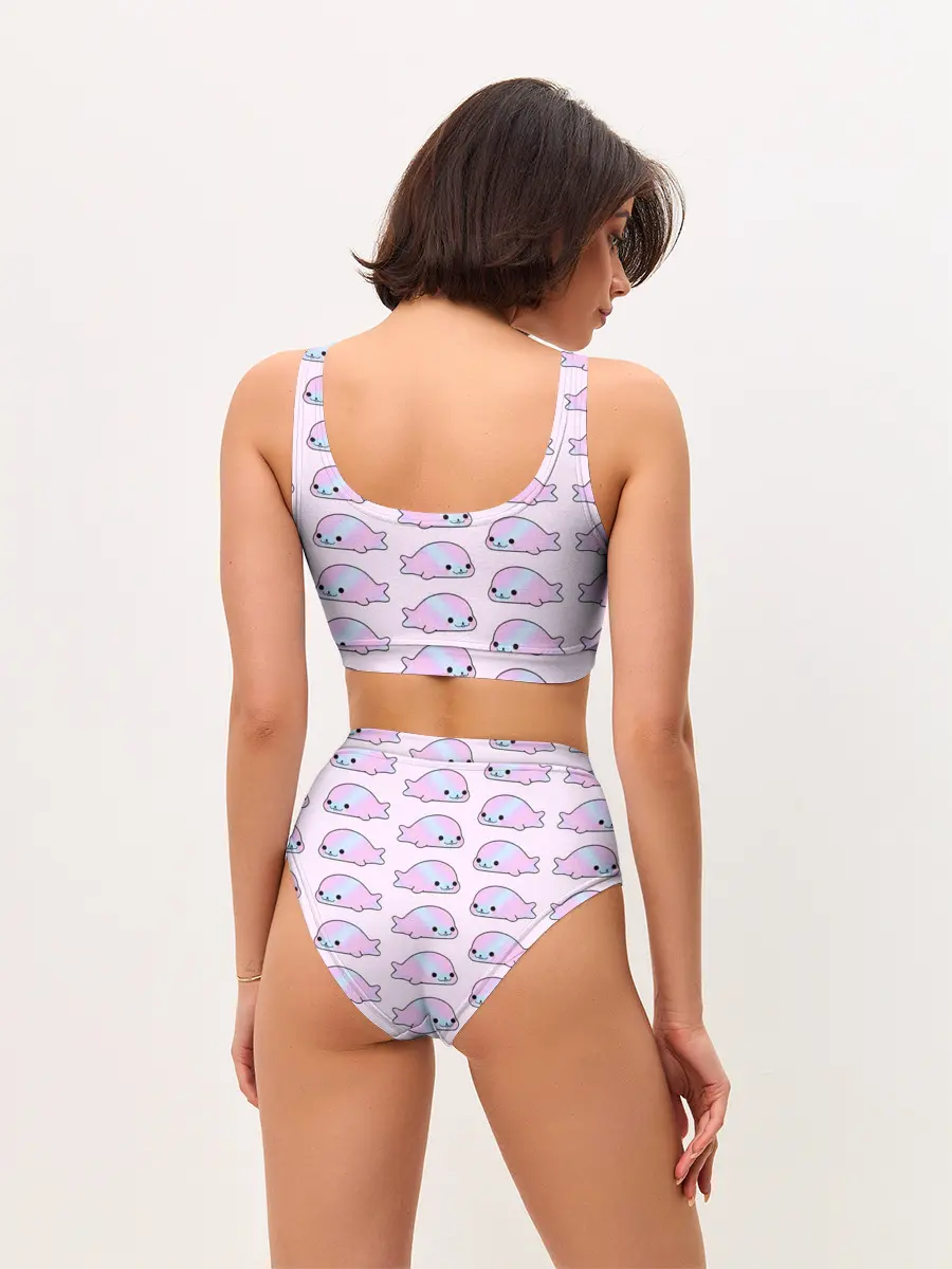 Женские топ и трусы / Нерпы