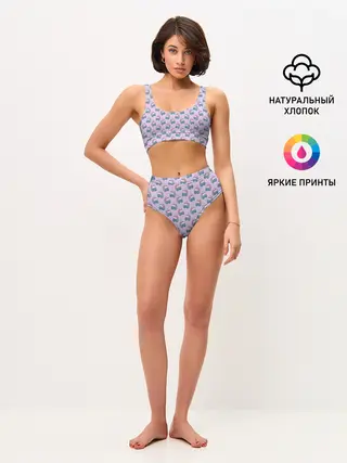 Женские топ и трусы / Among Us | Коктейль