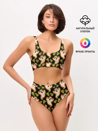 Женские топ и трусы / Привидения | Колпаки