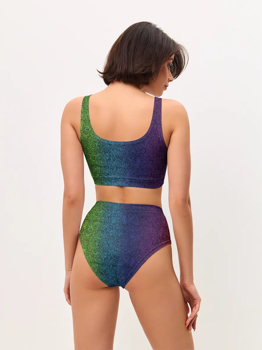 Женские топ и трусы / Узор