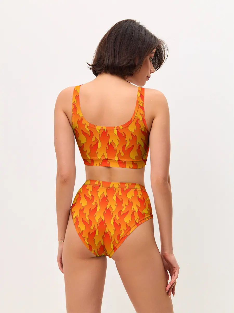 Женские топ и трусы / ПЛАМЯ 2.0