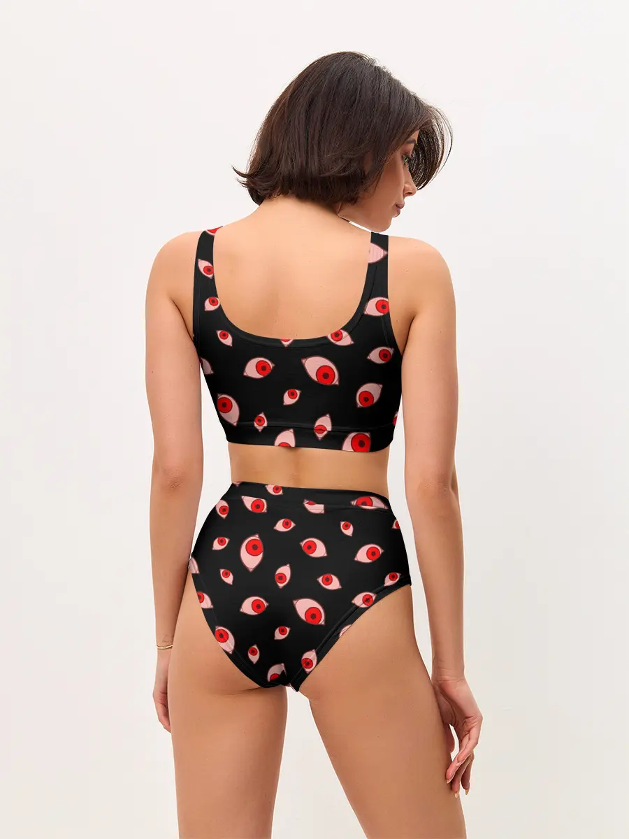 Женские топ и трусы / Взгляд тьмы