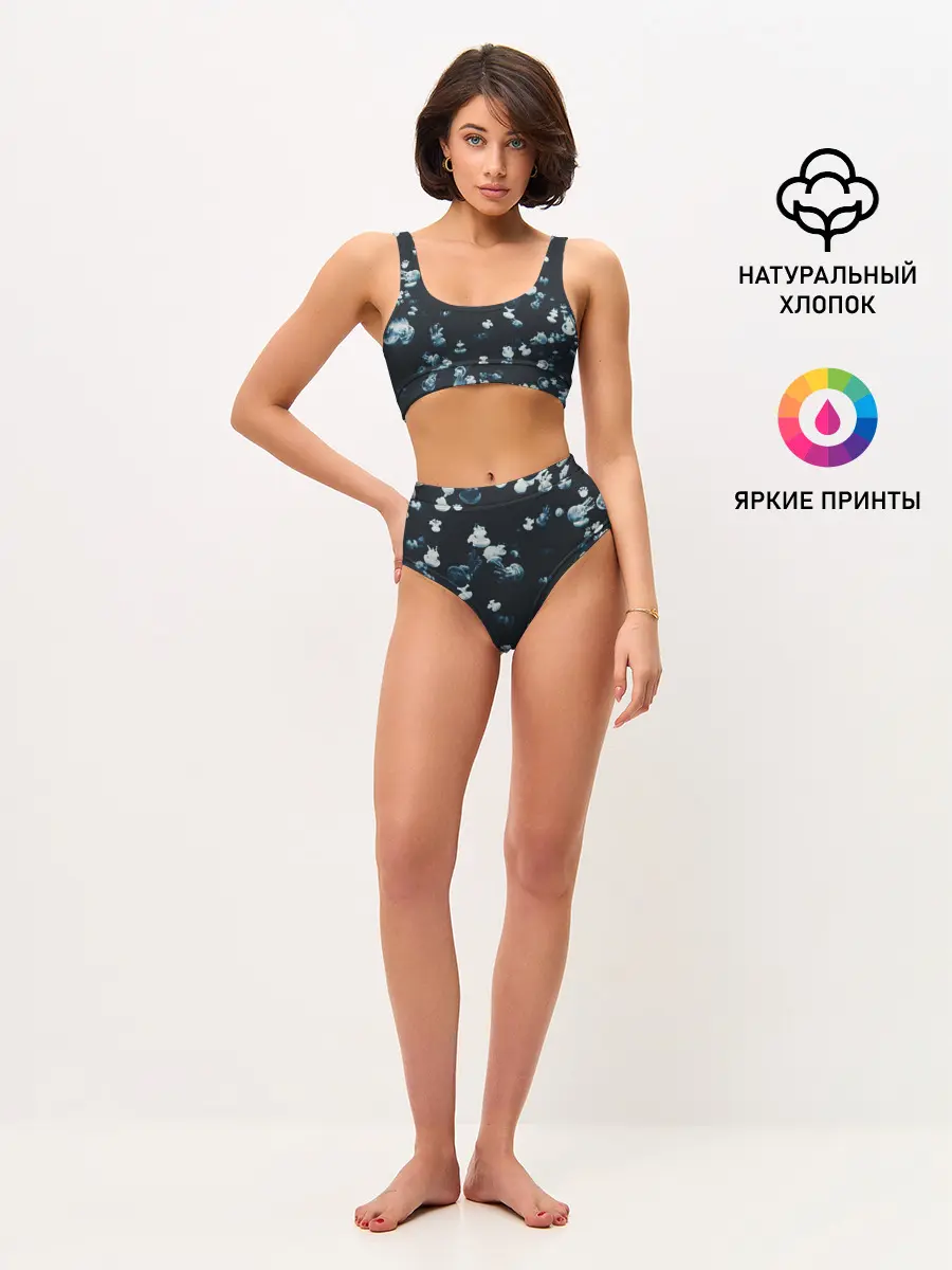 Женские топ и трусы / Медузы