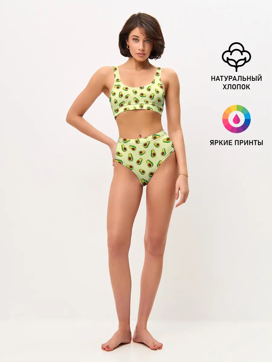 Женские топ и трусы / Авокадо / Avocado