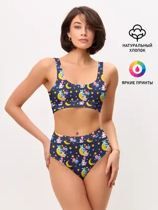 Женские топ и трусы / Ночные дракончики