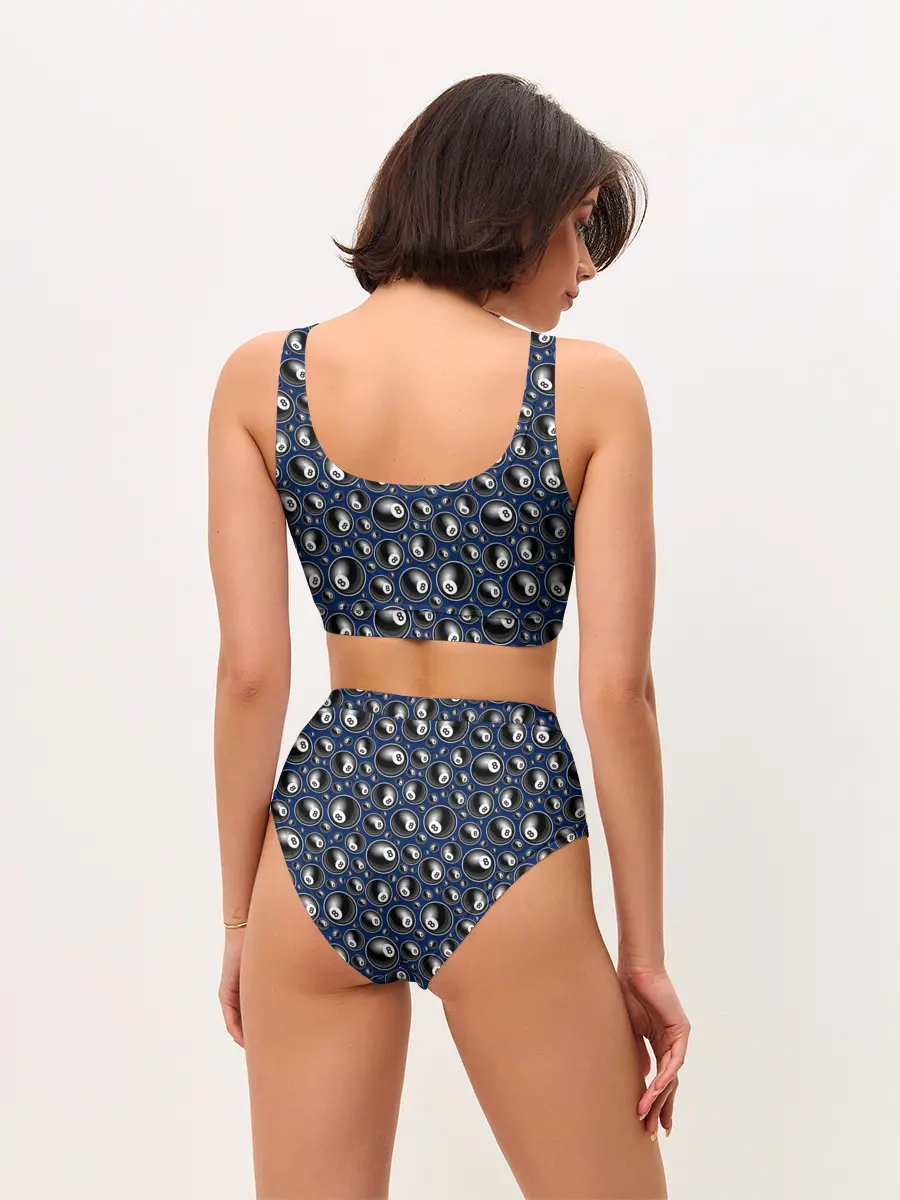 Женские топ и трусы / Бильярд 8