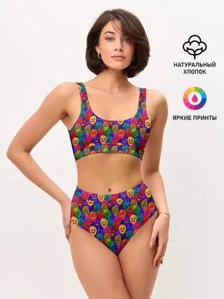 Женские топ и трусы / Воздушные Шарики