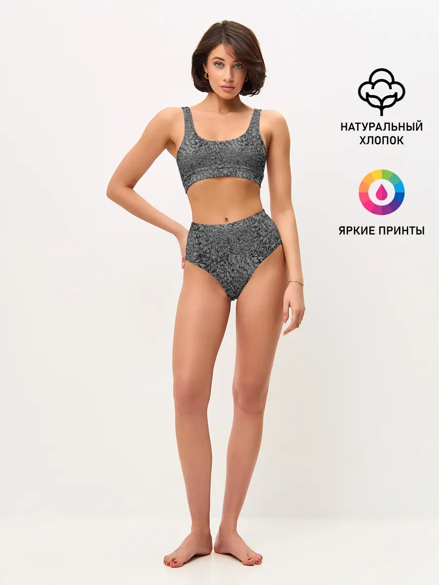 Женские топ и трусы / Черви