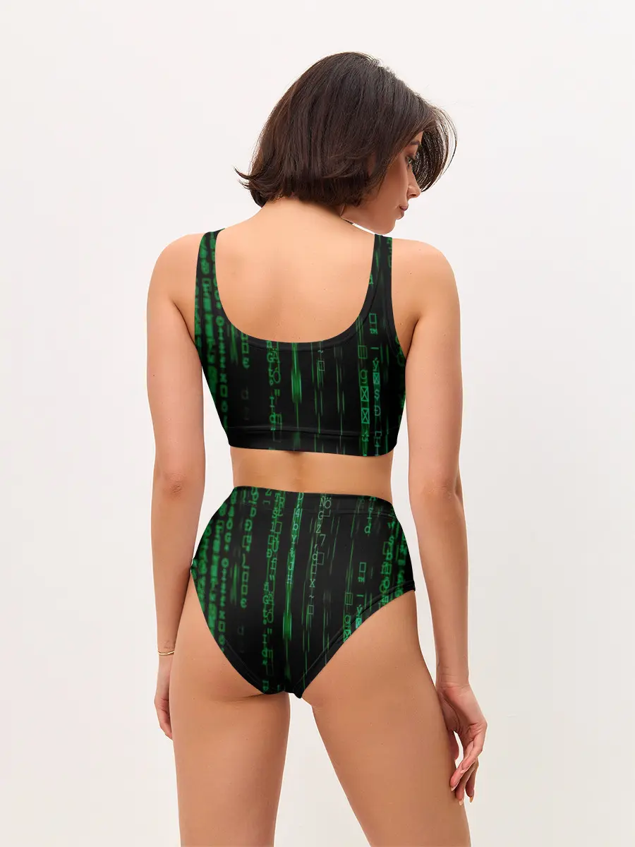 Женские топ и трусы / Матрица