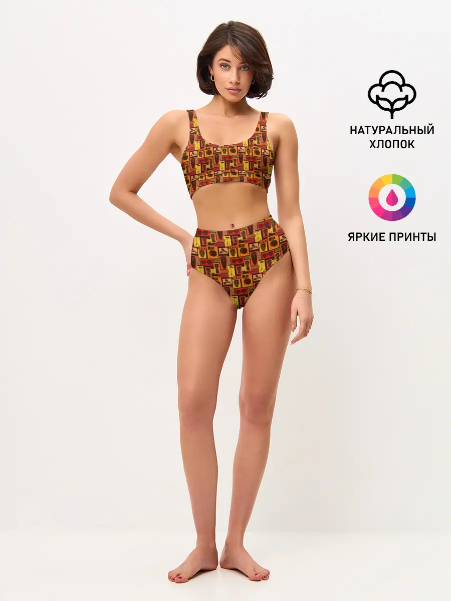 Женские топ и трусы / Барабанщик