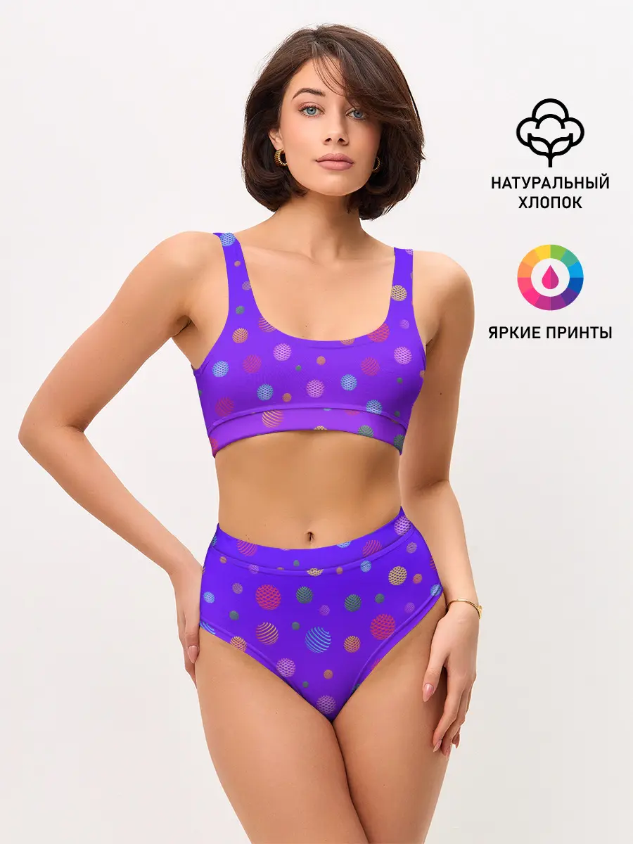 Женские топ и трусы / Фантастические шары