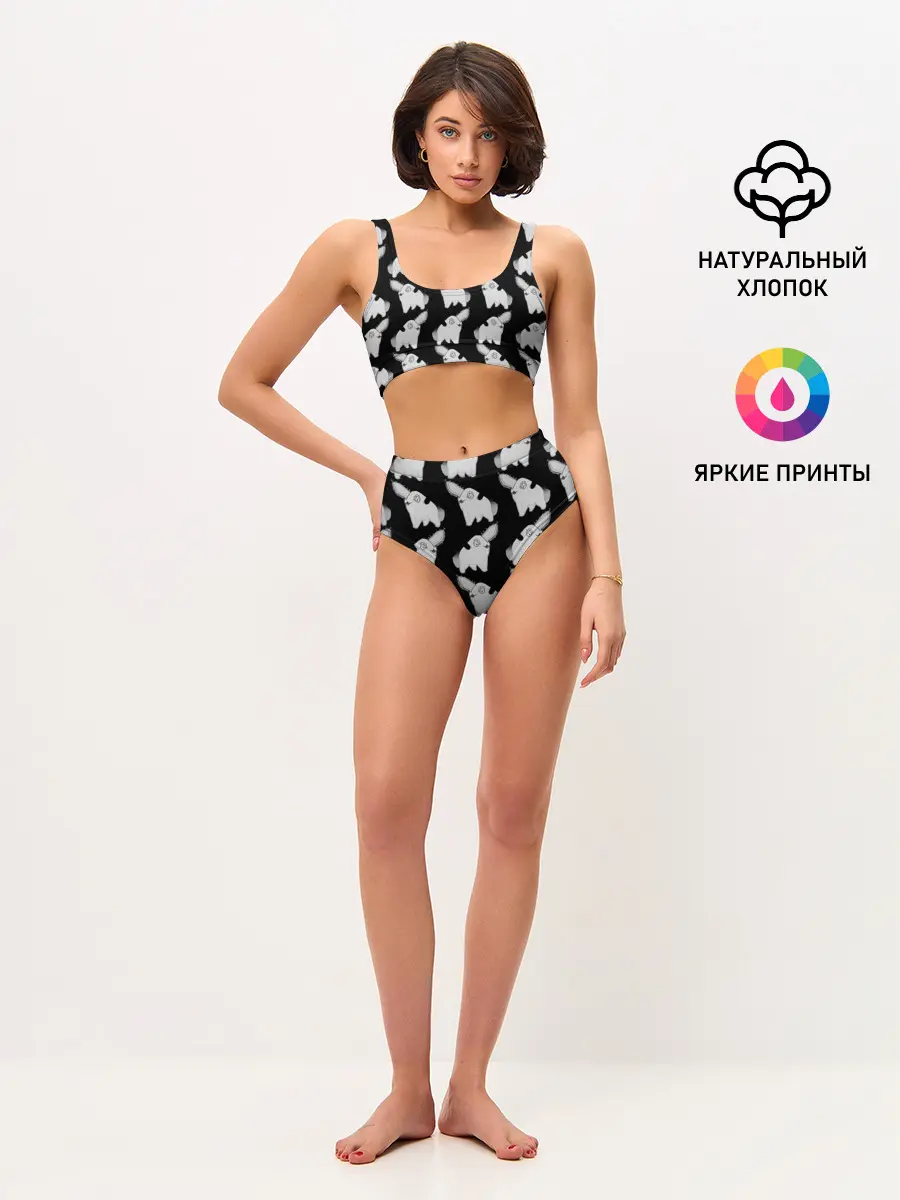 Женские топ и трусы / Почитта в стиле manga