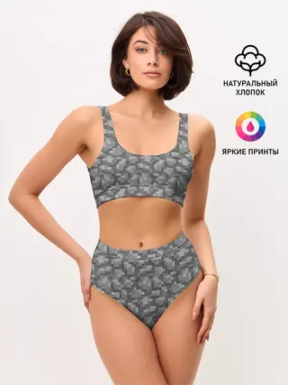 Женские топ и трусы / Булыжник