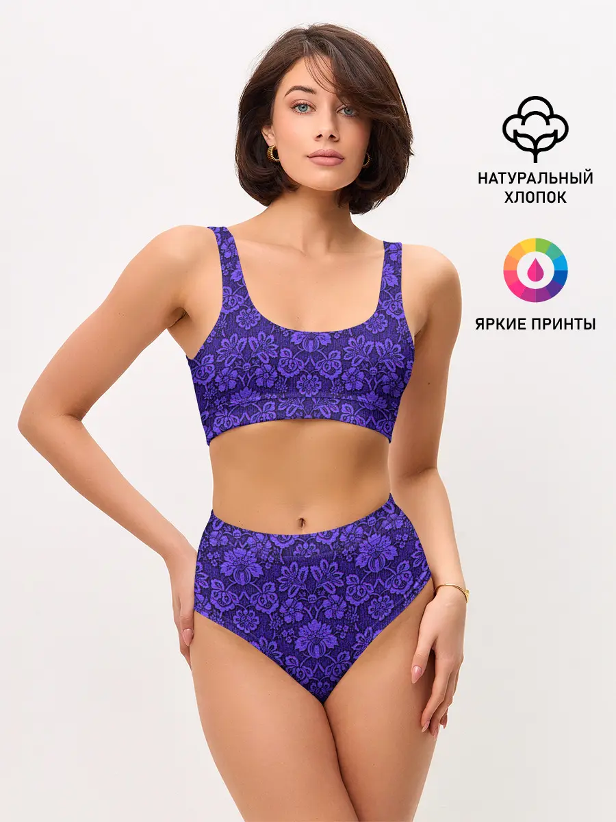 Женские топ и трусы / Домашние обои