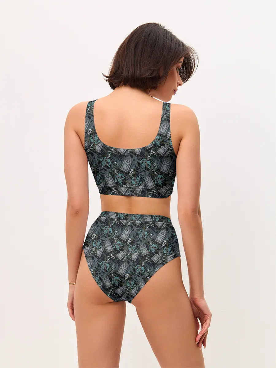 Женские топ и трусы / Смерть с Косой