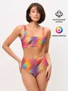 Женские топ и трусы / vivid gradient