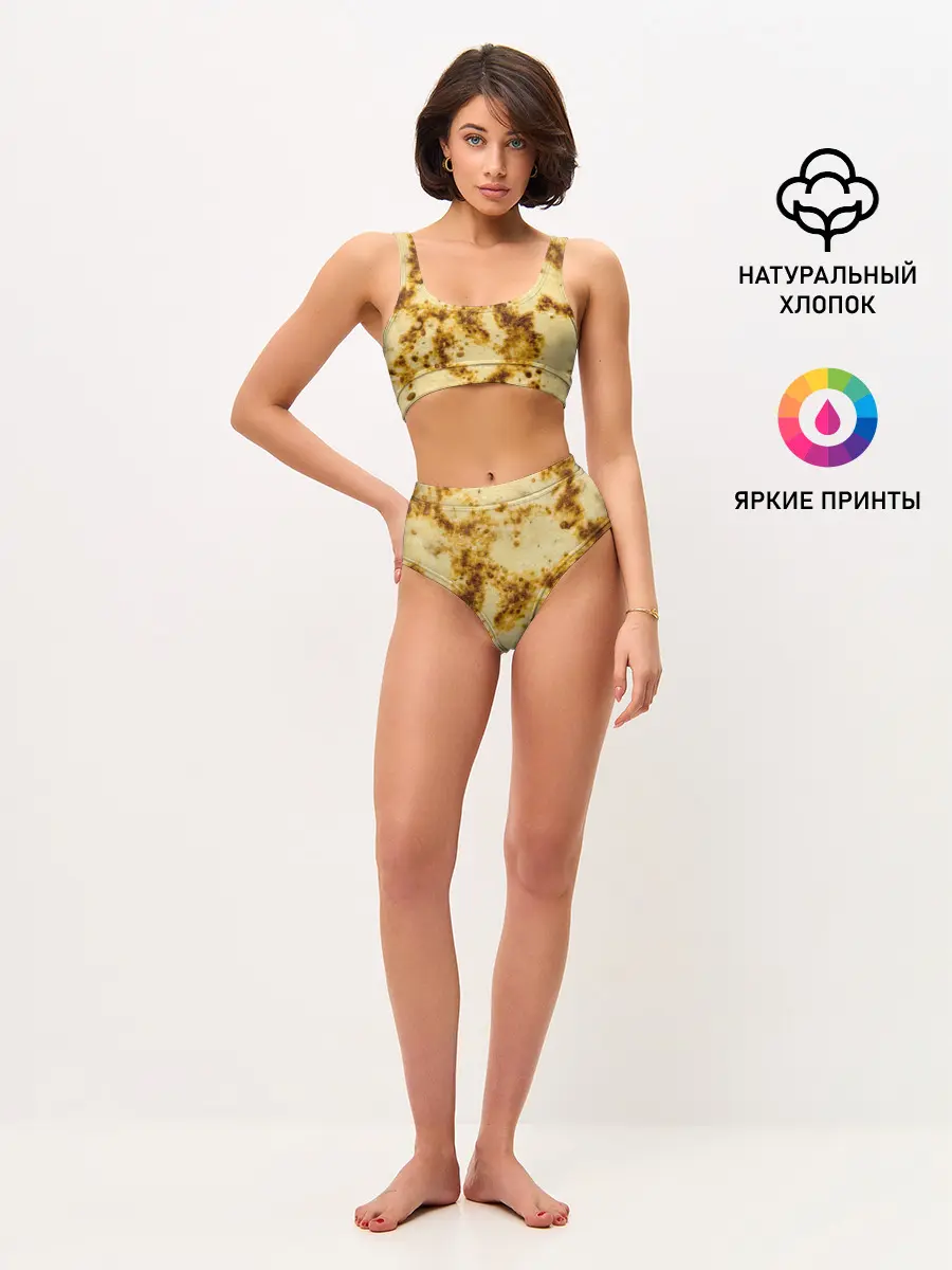 Женские топ и трусы / Жареный блин