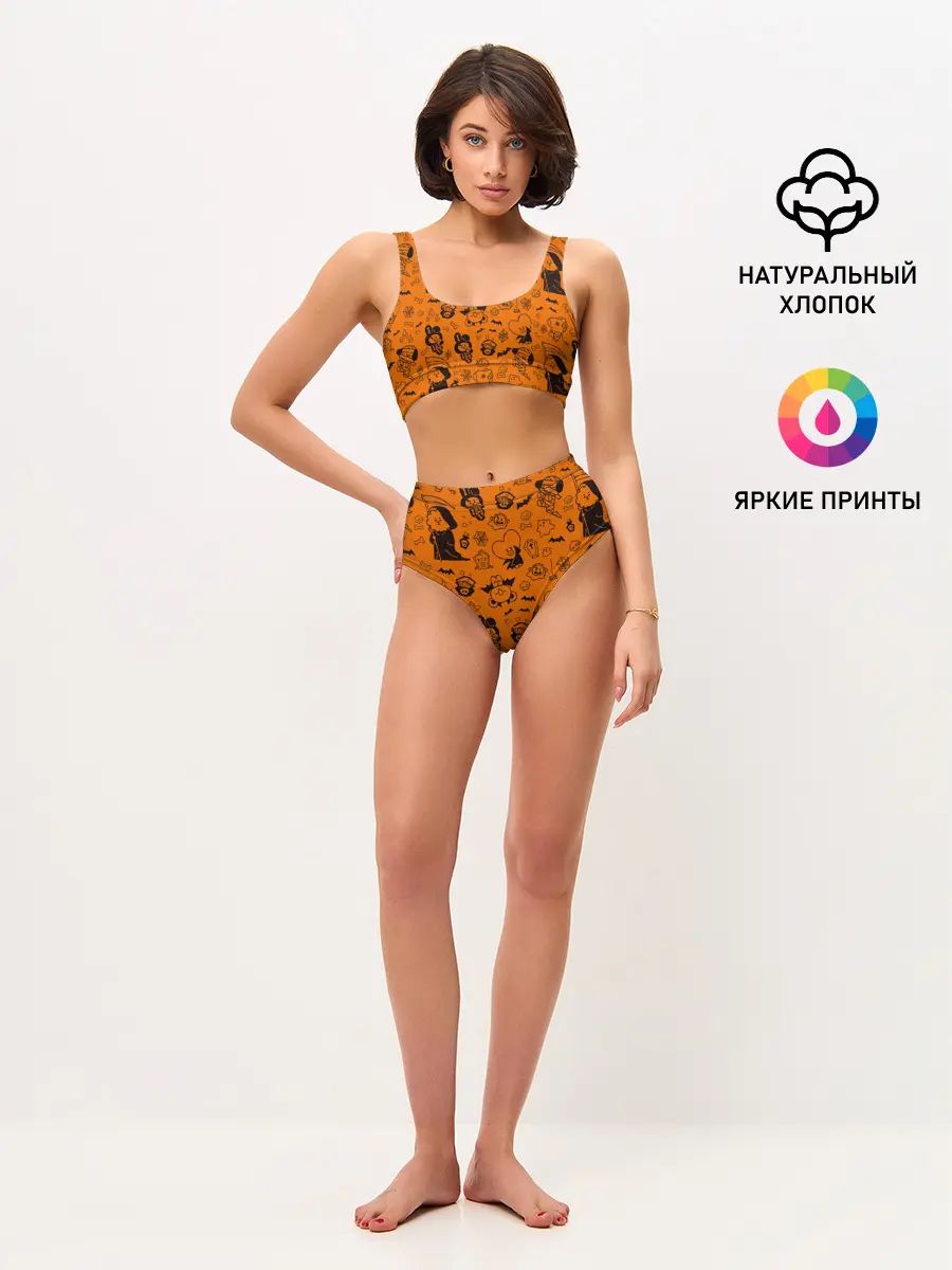 Женские топ и трусы / Spooky Halloween BT21 | BTS
