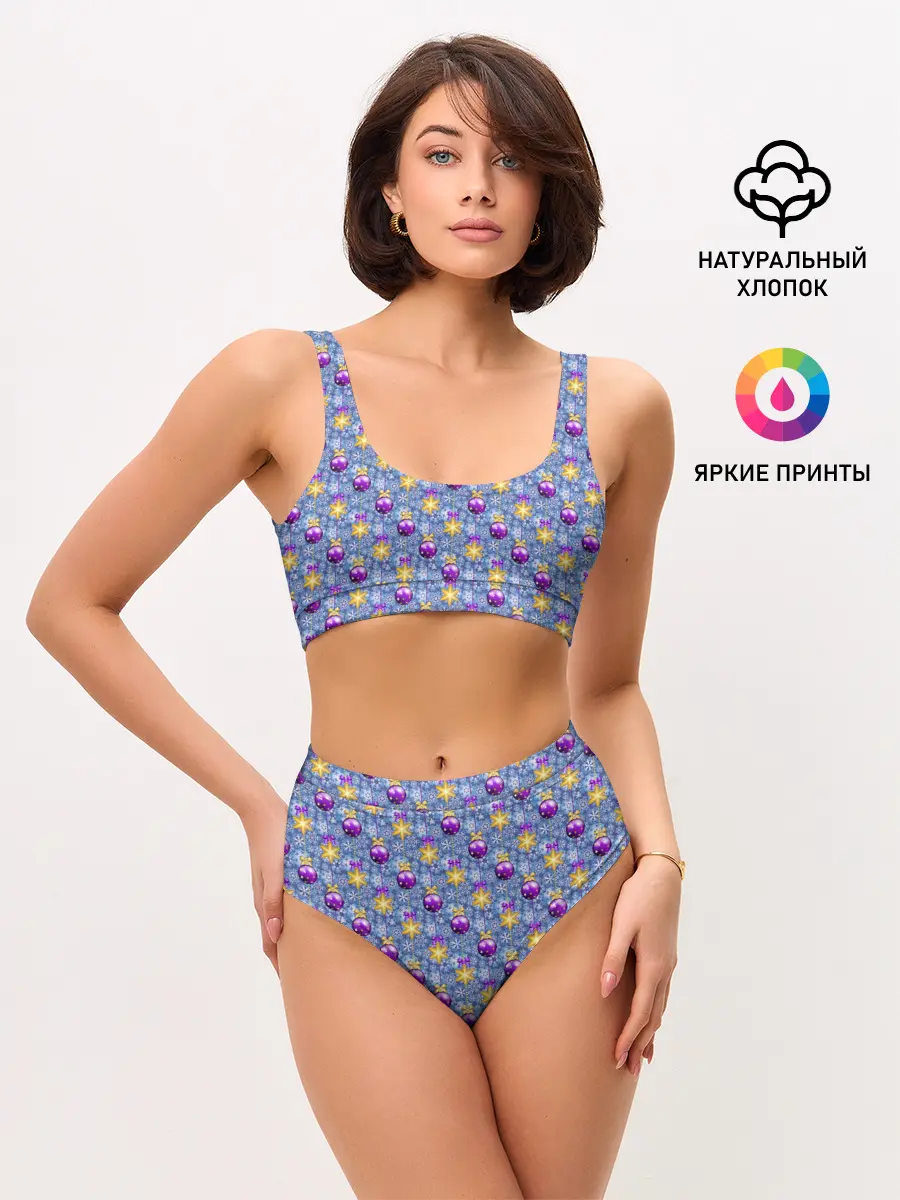 Женские топ и трусы / Новогодние Ёлочные Украшения