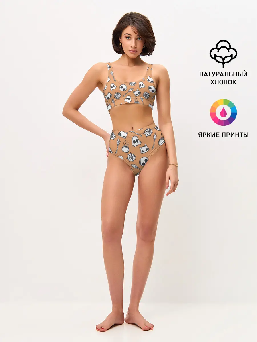 Женские топ и трусы / Праздничные шалости