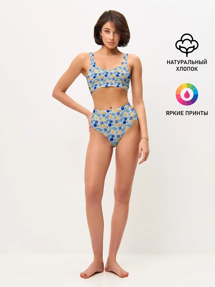 Женские топ и трусы / Новогодние Украшения