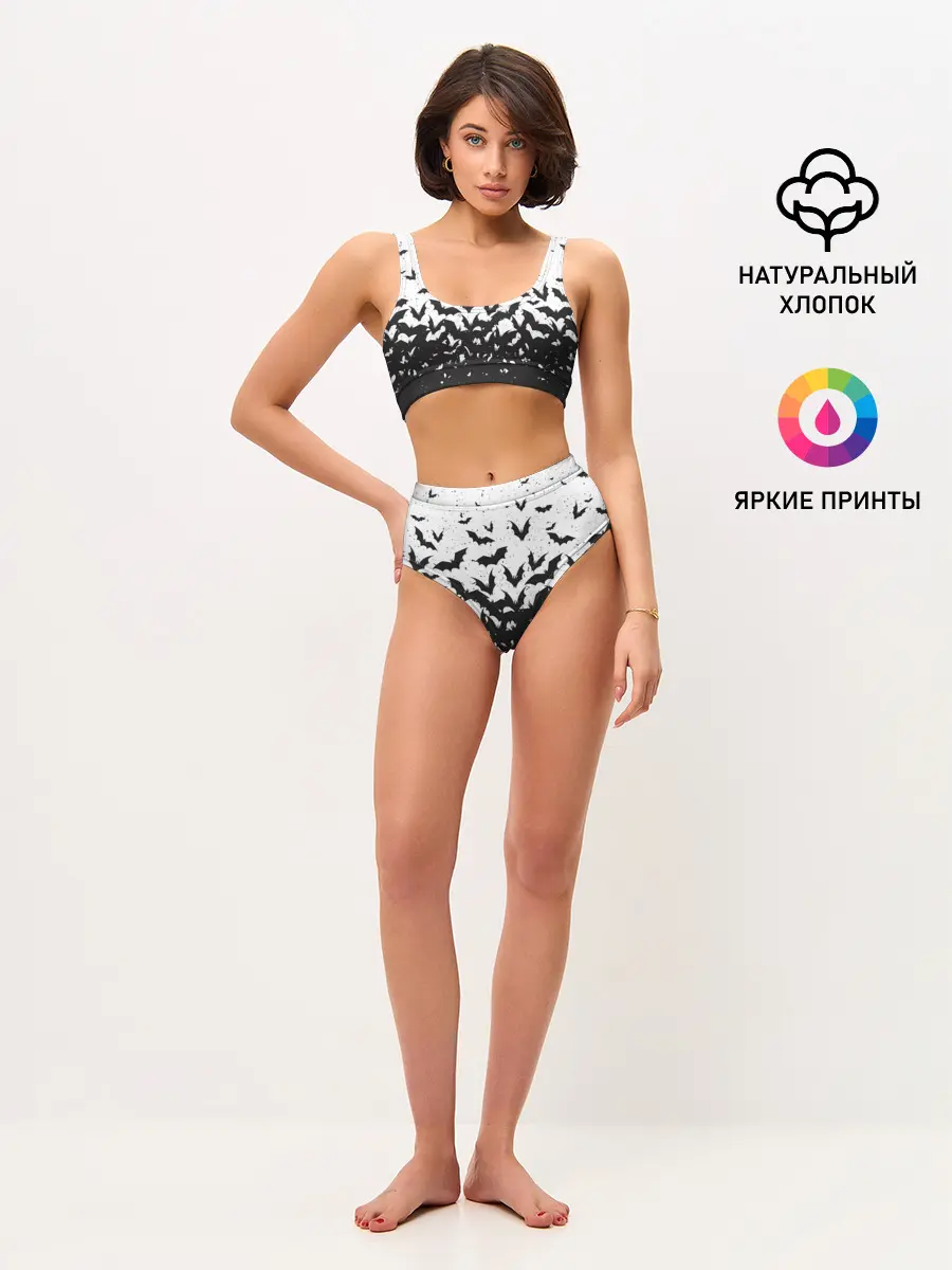 Женские топ и трусы / Летучие кровососы