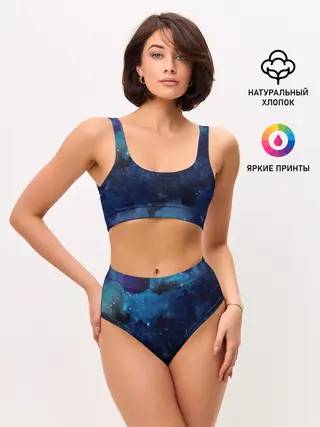 Женские топ и трусы / Темнота глубин