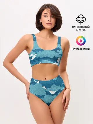 Женские топ и трусы / Облака Греции