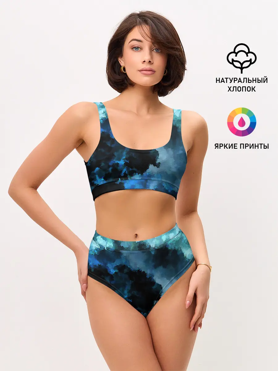 Женские топ и трусы / Взрыв на глубине