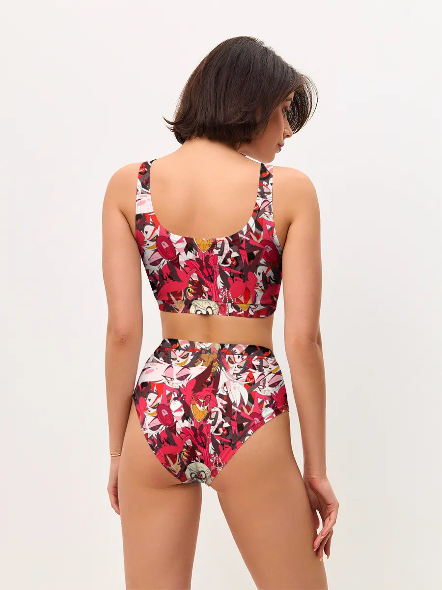 Женские топ и трусы / ОТЕЛЬ ХАЗБИН ПЕРСОНАЖИ МУЛЬТФИЛЬМА