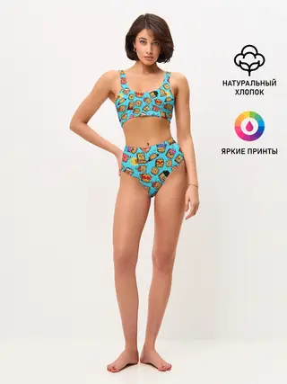 Женские топ и трусы / PAPER BAG CAT TOCA BOCA / TOCA LIFE WORLD