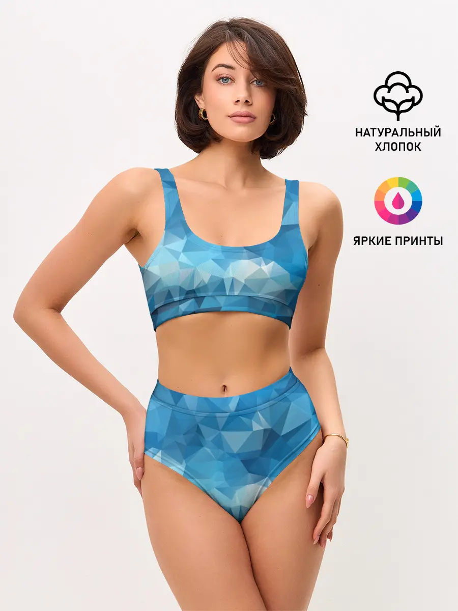 Женские топ и трусы / Цифровое небо