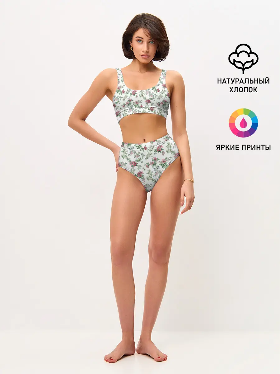 Женские топ и трусы / Весенняя жизнь