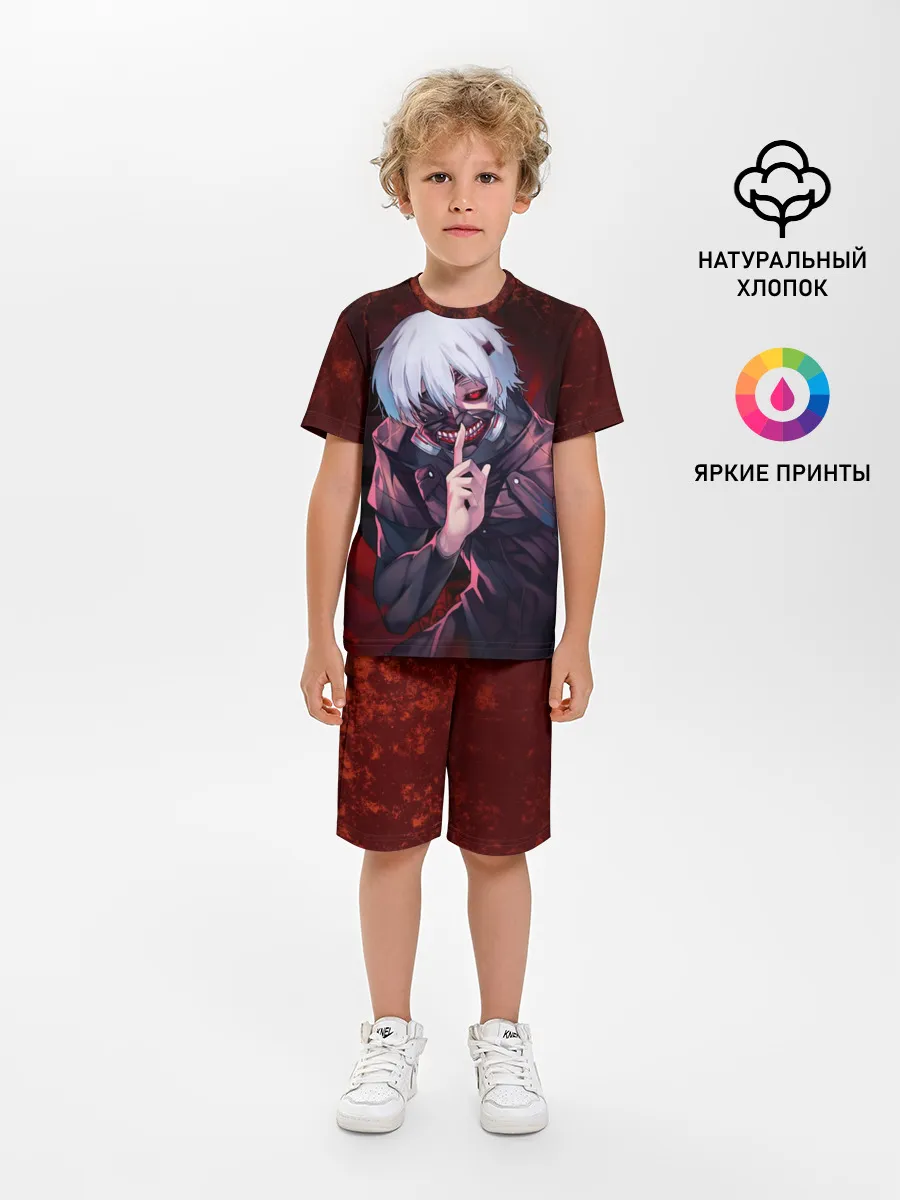 Детская пижама с шортами / Токийский Гуль