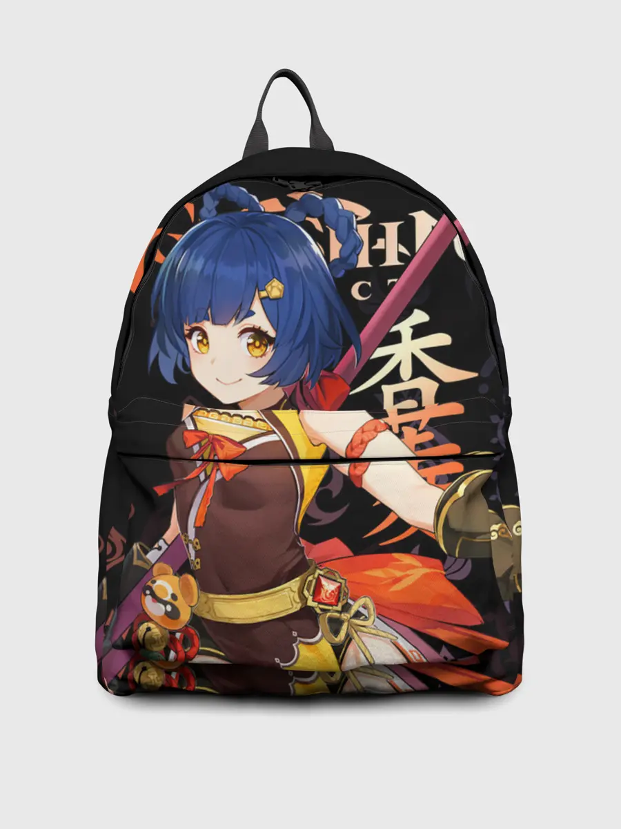 Рюкзак джинсовый / Сян Лин / Genshin Impact