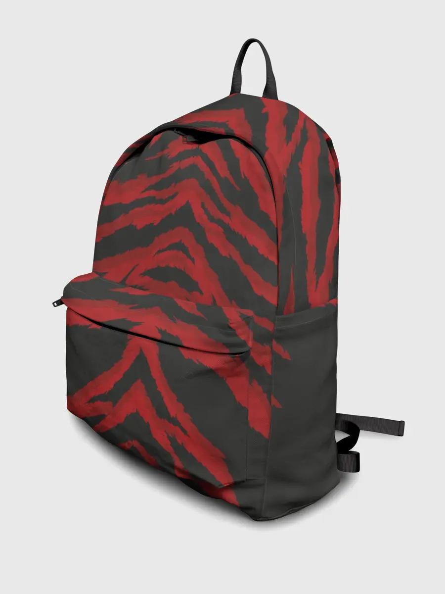 Рюкзак джинсовый / Красная шкура тигра