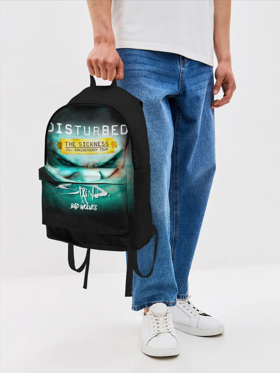 Рюкзак джинсовый / The Sickness - Disturbed