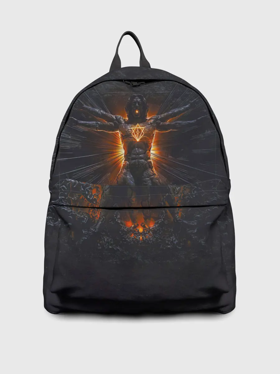 Рюкзак джинсовый / Clayman - In Flames