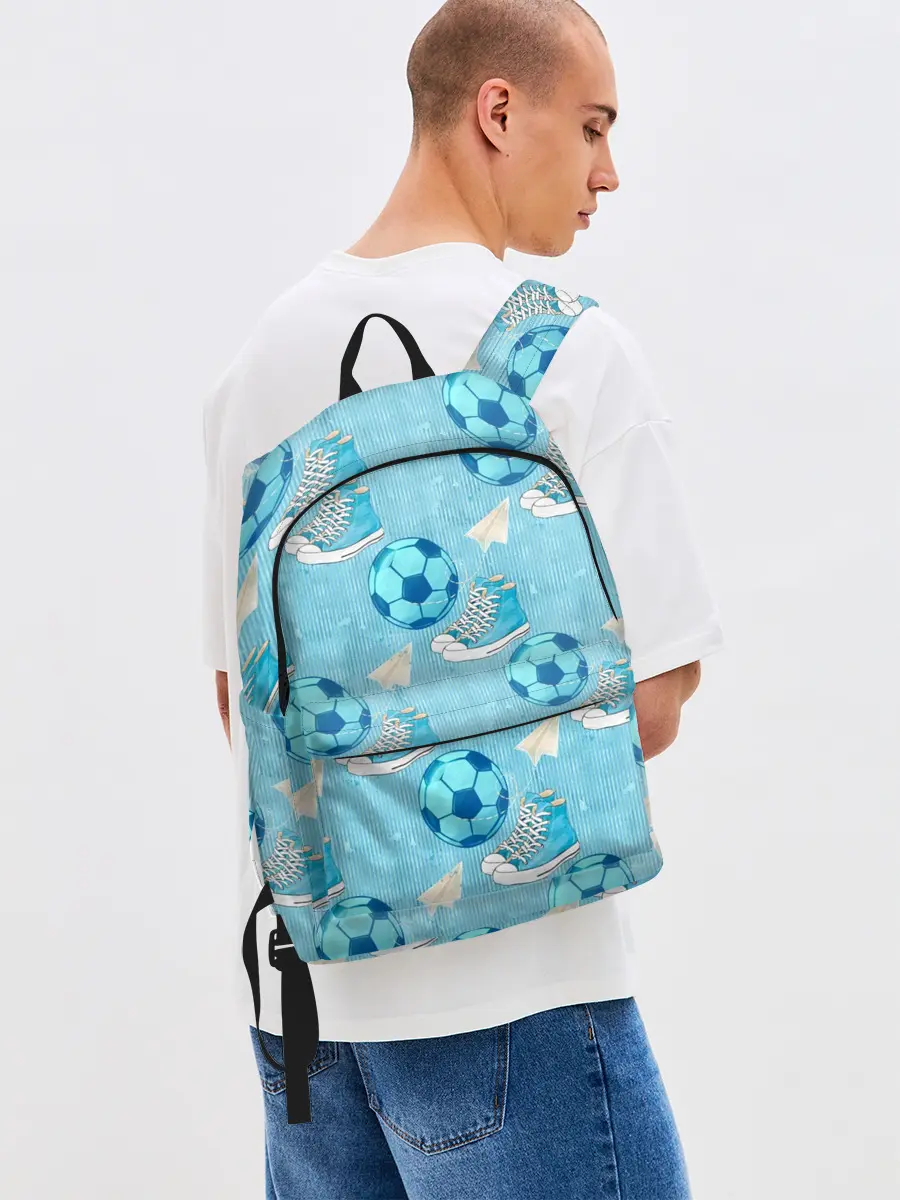 Рюкзак джинсовый / Юный футболист