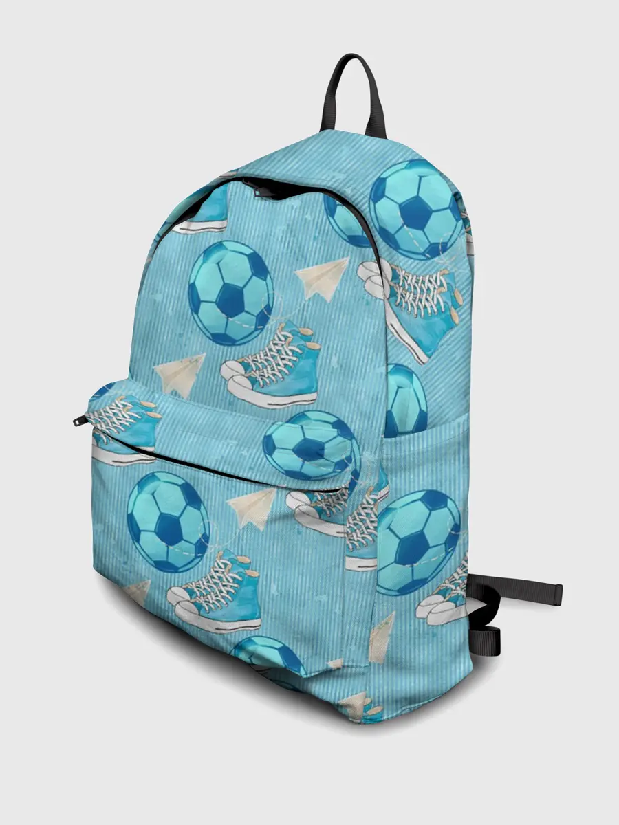 Рюкзак джинсовый / Юный футболист