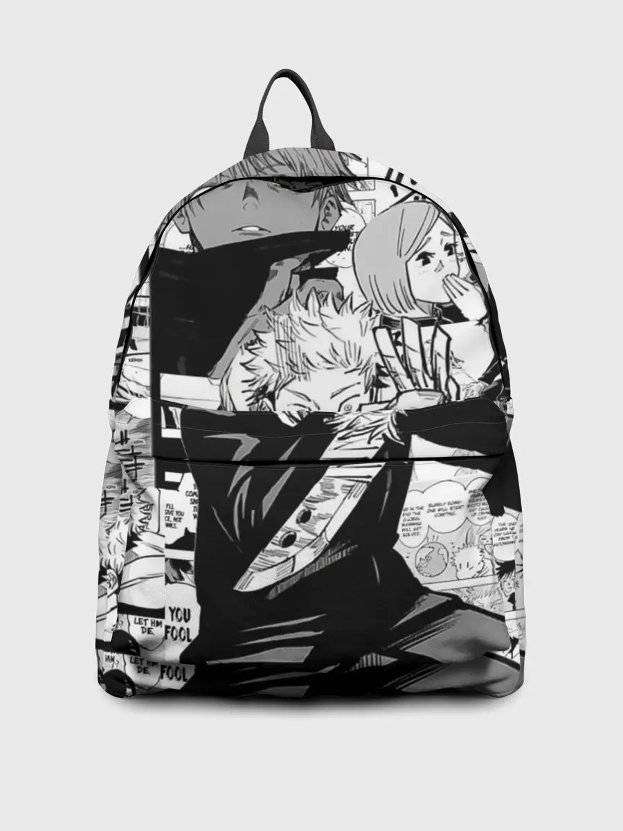 Рюкзак джинсовый / Манга Jujutsu Kaisen