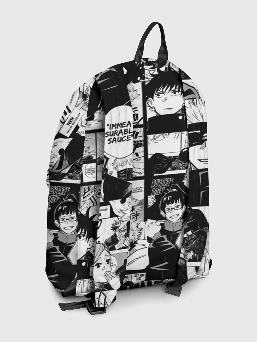 Рюкзак джинсовый / Манга Jujutsu Kaisen