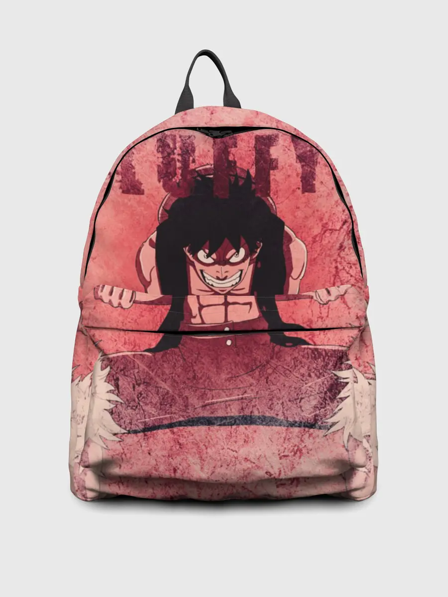 Рюкзак джинсовый / Свирепый Луффи