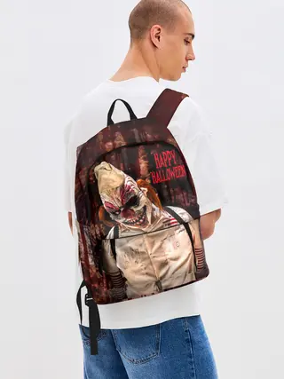 Рюкзак джинсовый / Самый страшный клоун