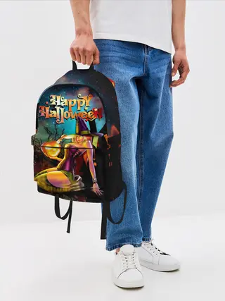 Рюкзак джинсовый / Молодая колдунья